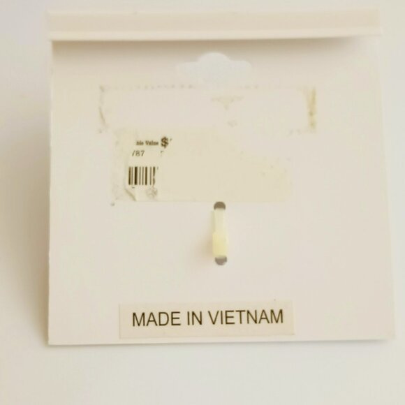 Jessica Mcclintock Cubic Zirconia Ring Set 7 Silver Emerald Cut Ring & Band NEW - Picture 4 of 4